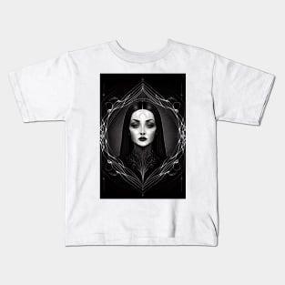 Morticia black Kids T-Shirt